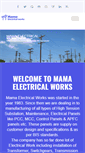 Mobile Screenshot of mamaelectricalworks.com